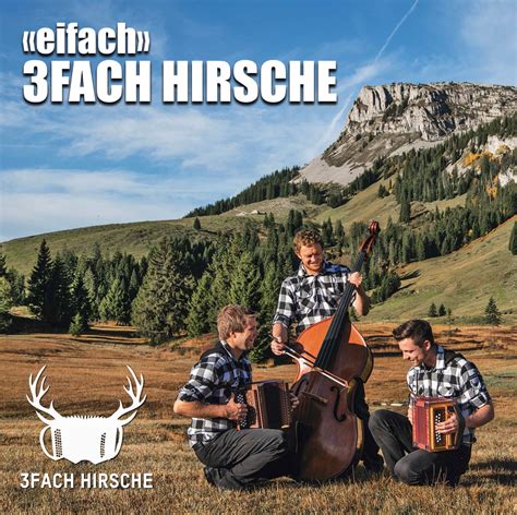 3fach Hirsche .